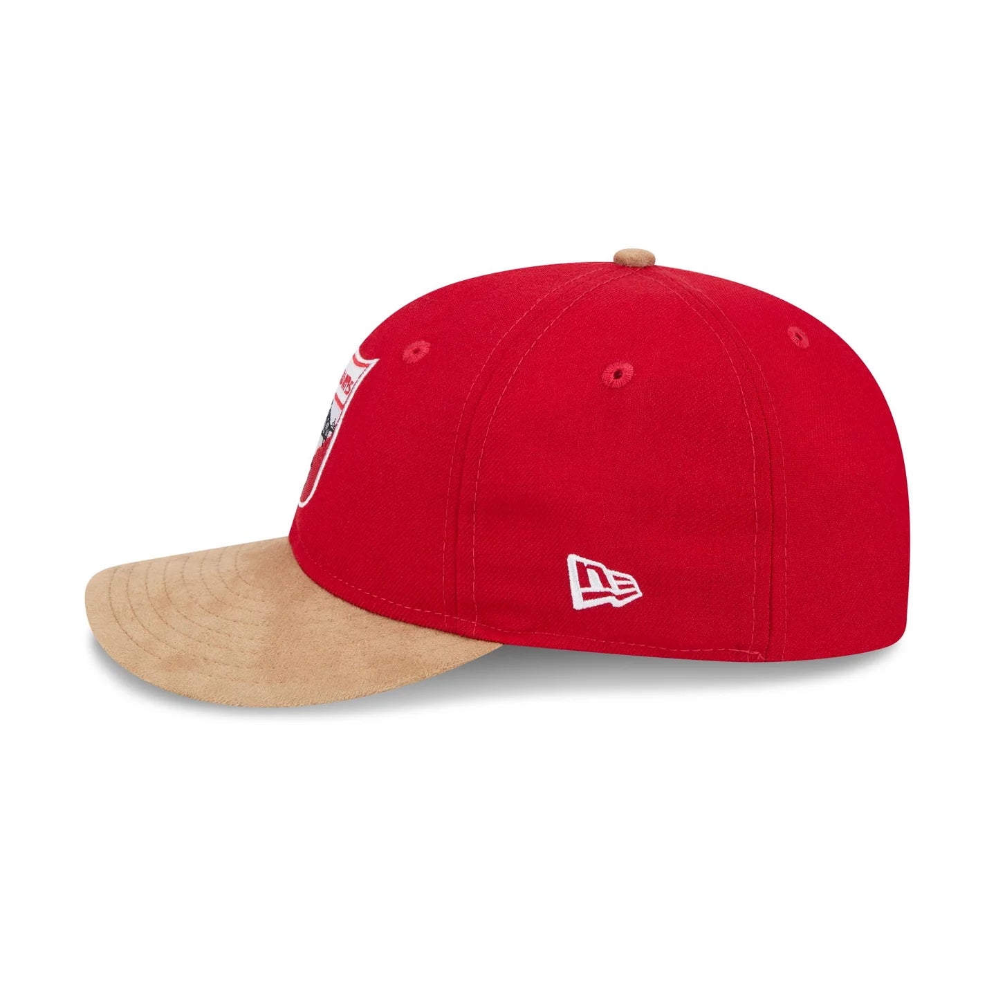 Sydney Swans Hat - AFL 2025 Retro Contrast Suede 9Fifity Strapback Cap - New Era